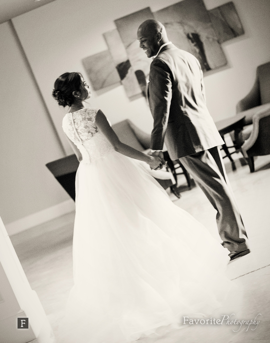 Natural Light Bride Groom Wedding Photo