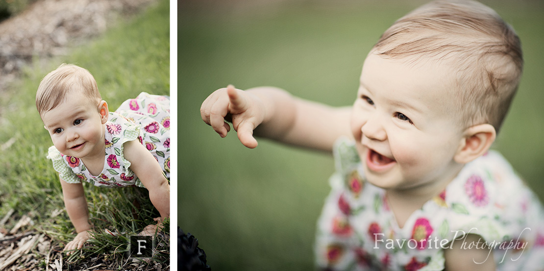 1st year Baby Girl Portrait Photography