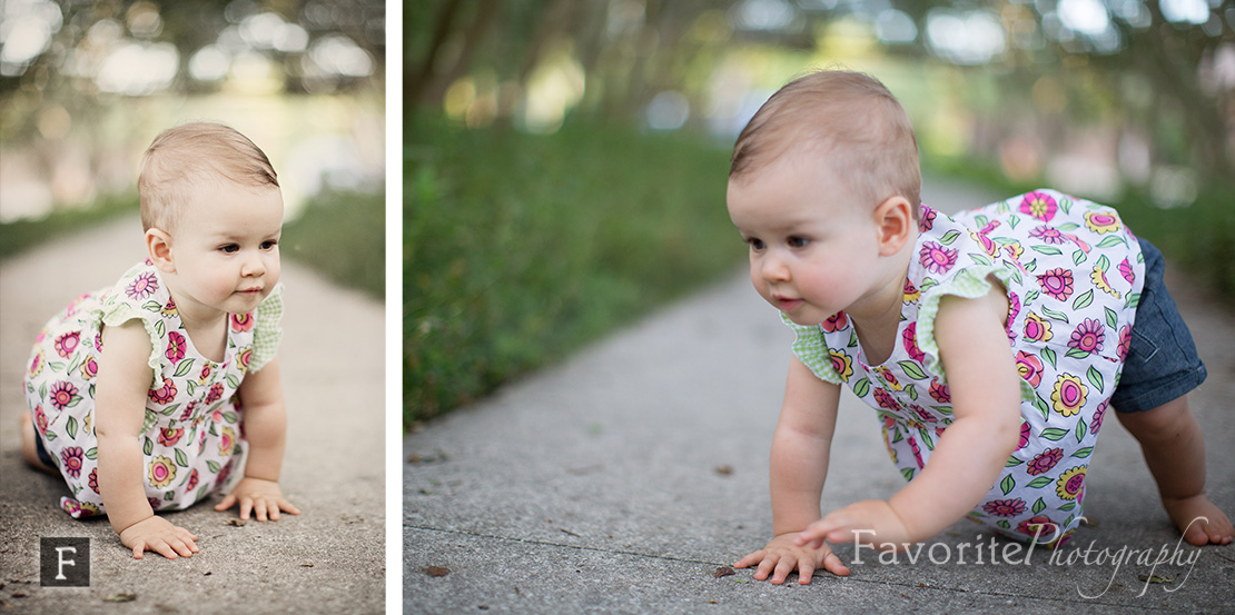 First year Baby Girl Portrait Photography