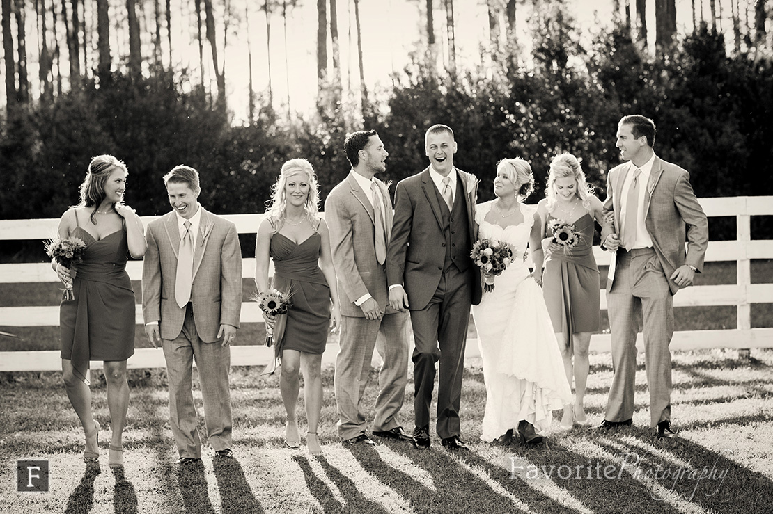 Keeler Property Wedding Bridal Party Photo