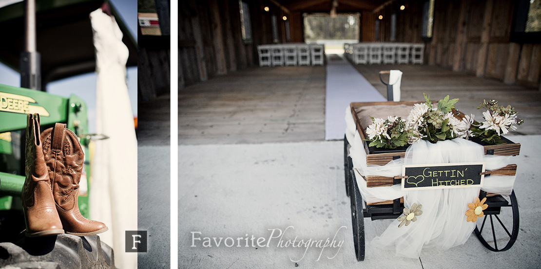 Wedding Boots Dress Wagon Photo