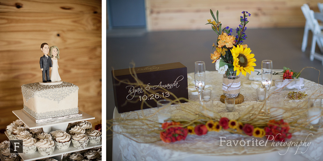 Cake Sweetheart Table Wedding Photo