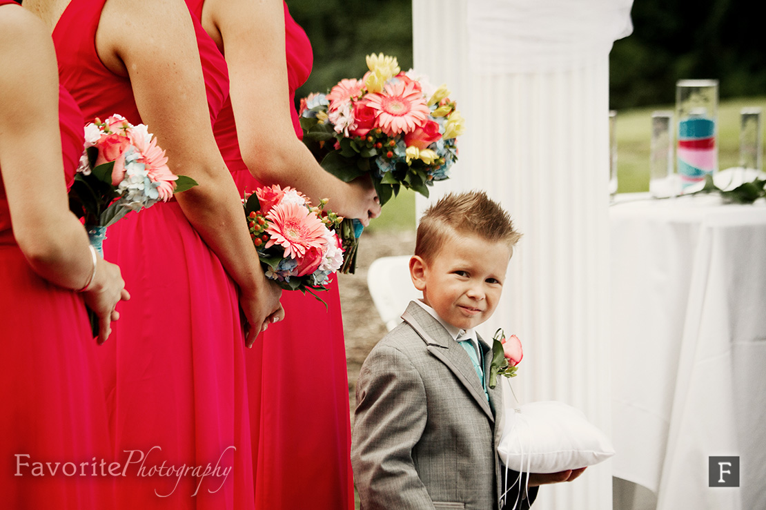 Ring Bearer Wedding Photography