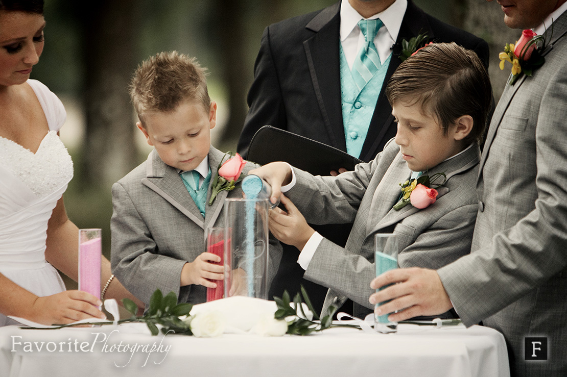 Wedding Sand Ceremony Photo